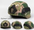 Military Tactical Helmet Cover Airsoft Paintball Wargame CS Camouflage Army Helmet Case Outdoor Hunting Equipment Cloth Cover