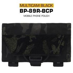 Tactical Molle Pouch Clip Bag Phone Case EDC Tool Bag Quick Release Design Outdoor Camping Hunting Accessories Pouch (Color: BCP)