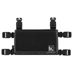 KRYDEX Tactical MK3 Micro Fight Chassis For MK3 MK4 Chest Rig Spiritus Style Front Panel JPC LV119 Plate Carrier Placard Gear (Color: BK)