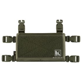 KRYDEX Tactical MK3 Micro Fight Chassis For MK3 MK4 Chest Rig Spiritus Style Front Panel JPC LV119 Plate Carrier Placard Gear (Color: RG)