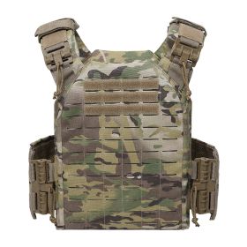 EMERSONGEARS 1000D Nylon Plate Carrier Outdoor tactical vest Hunting Protective Adjustable MOLLE Vest (Color: MC)