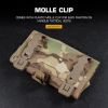 Tactical Molle Pouch Clip Bag Phone Case EDC Tool Bag Quick Release Design Outdoor Camping Hunting Accessories Pouch