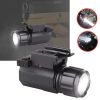 Mini R5 LED Light Tactical Pistol Gun Rifle Shotgun Flashlight QD Quick Release Rifle Torch Rail Mount 20mm Hunting Light